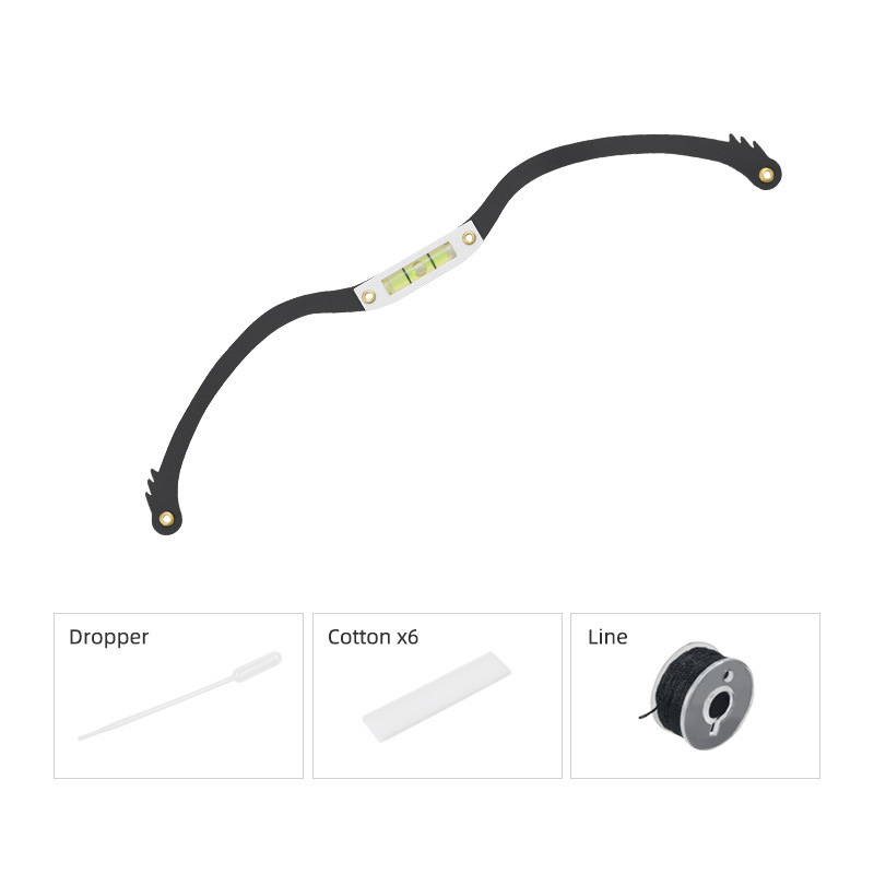 Riglă pentru tatuarea sprâncenelor – instrument de poziționare și măsurare pentru sprâncene echilibrate, instrument de practică, 12 g