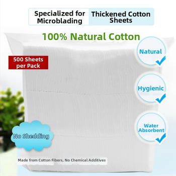 Stori vatos makiažo padukai, gryna vata, 500 vnt