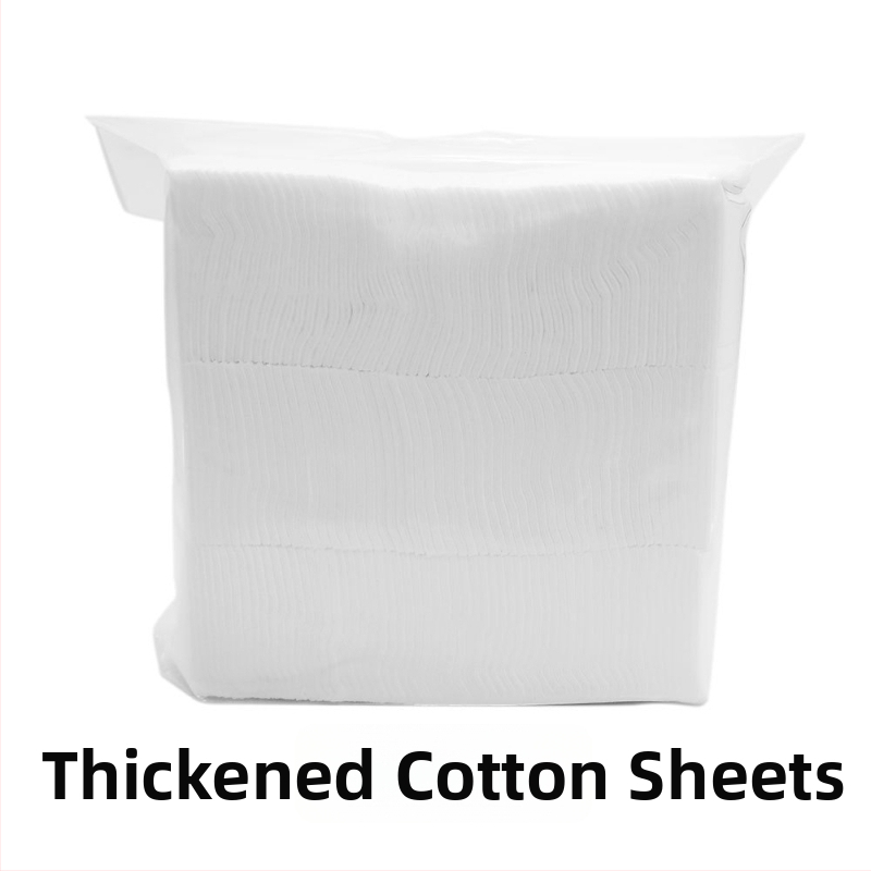 Hrubšie bavlnené tampóny na make-up, čistá bavlna, na odstraňovanie make-upu, 500 kusov