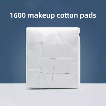 Vienkartiniai 100% medvilniniai makiažo vatos diskai riebalų šalinimui ir makiažo valymui, skirti pusiau nuolatiniam tatuiravimui, 1600 vnt., kilmės vieta Guangzhou