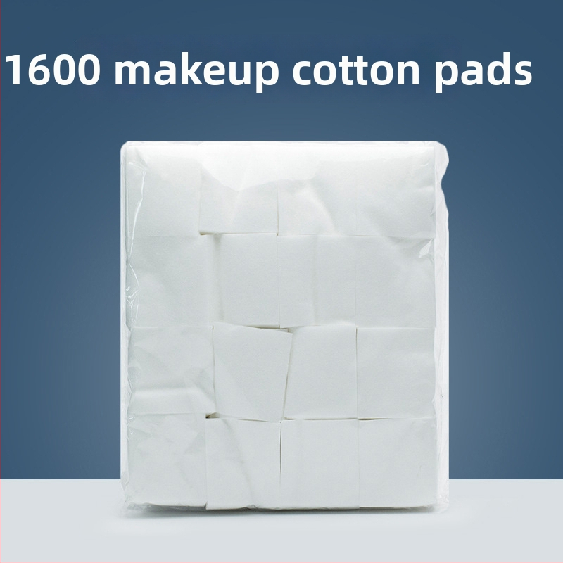 Vienkartiniai 100% medvilniniai makiažo vatos diskai riebalų šalinimui ir makiažo valymui, skirti pusiau nuolatiniam tatuiravimui, 1600 vnt., kilmės vieta Guangzhou