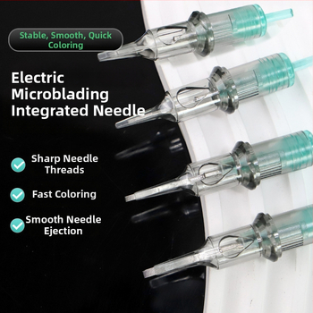 Vienkartinė All-in-One PMU adata skirta antakių, lūpų ir akių kontūro tatuiravimui