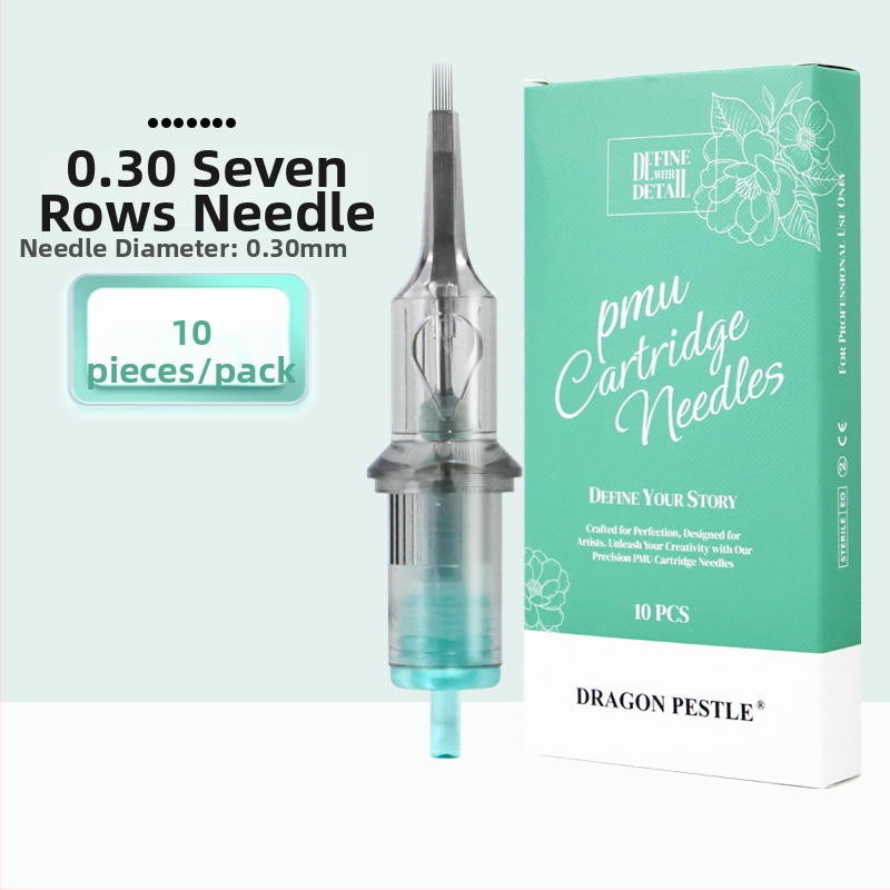 Vienkartinė All-in-One PMU adata skirta antakių, lūpų ir akių kontūro tatuiravimui