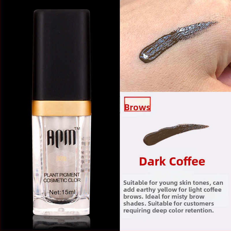 Augalinės kilmės mikropigmentas lūpoms, akių linijai ir antakiams, 15 ml, pakuotė 10 lazdelė, privatų ženklinimą galima