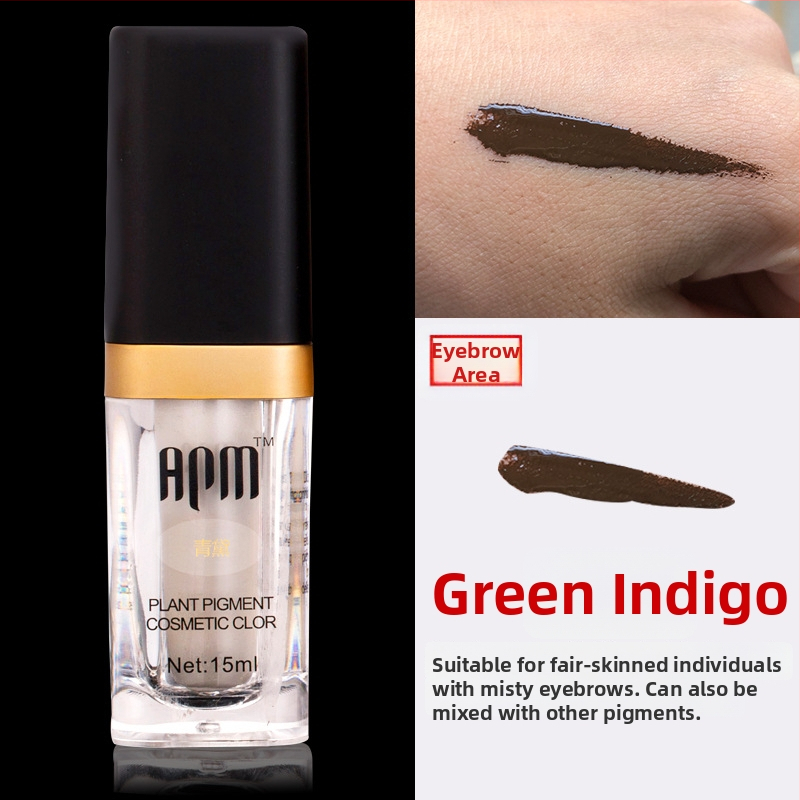 Augalinės kilmės mikropigmentas lūpoms, akių linijai ir antakiams, 15 ml, pakuotė 10 lazdelė, privatų ženklinimą galima