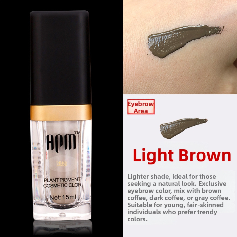 Augalinės kilmės mikropigmentas lūpoms, akių linijai ir antakiams, 15 ml, pakuotė 10 lazdelė, privatų ženklinimą galima