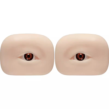 Modul de antrenament 5D din silicon pentru ochi și sprâncene, pentru tatuaje - silicon moale, simulare 3D a ochilor și sprânenelor, pentru începători