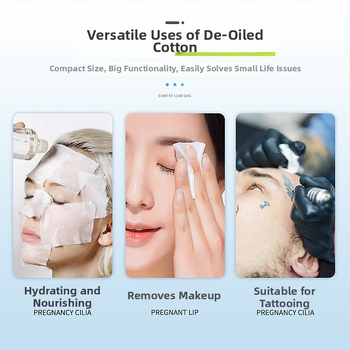 Indy stori medvilniniai diskai makiažo valymui – be pūkų, skirti veidui, privatinei ženklo žymėjimui