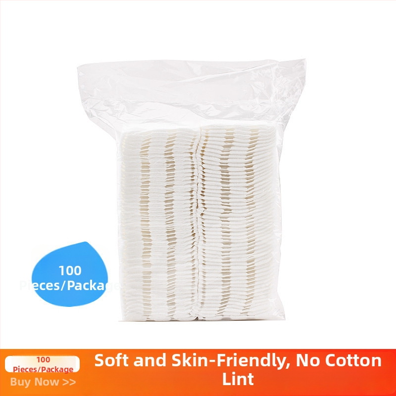 Indy stori medvilniniai diskai makiažo valymui – be pūkų, skirti veidui, privatinei ženklo žymėjimui