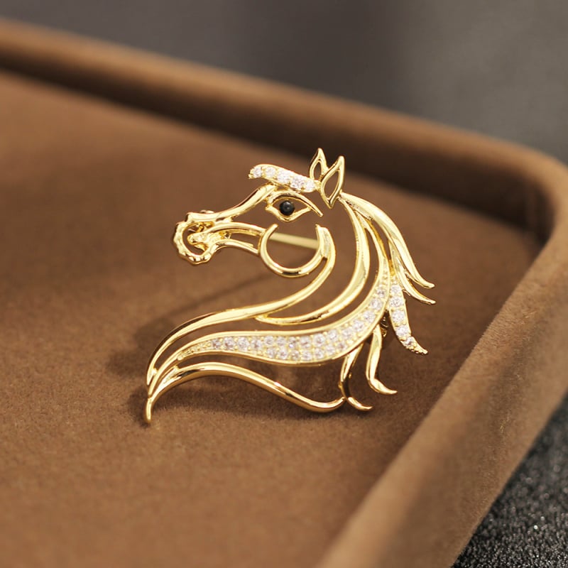 Брошка: мед, форма зодия, електроплатинация, прост стил, унисекс (материал: мед; форма: зодия; технология: електроплатинация; стил: прост; предназначение: унисекс)