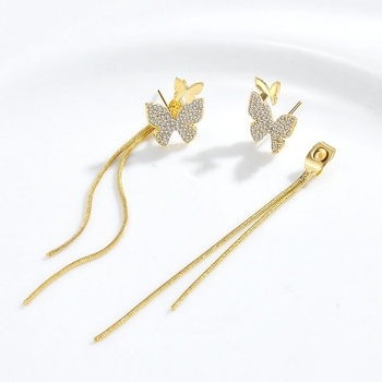 Auskarai: varis; deimantinis apdorojimas; Boyi Garden; korėjietiškas stilius; gaivus ir saldus dizainas (Medžiaga: varis; Apdorojimas: deimantas; Ženklas: Boyi Garden; Stilius: Korėjietiškas; Stiliaus klasifikacija: gaivus ir saldus)