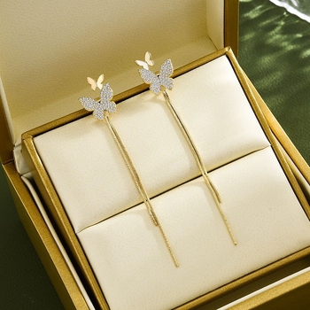 Auskarai: varis; deimantinis apdorojimas; Boyi Garden; korėjietiškas stilius; gaivus ir saldus dizainas (Medžiaga: varis; Apdorojimas: deimantas; Ženklas: Boyi Garden; Stilius: Korėjietiškas; Stiliaus klasifikacija: gaivus ir saldus)