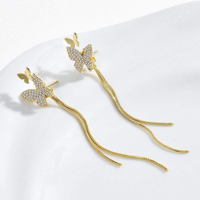 Auskarai: varis; deimantinis apdorojimas; Boyi Garden; korėjietiškas stilius; gaivus ir saldus dizainas (Medžiaga: varis; Apdorojimas: deimantas; Ženklas: Boyi Garden; Stilius: Korėjietiškas; Stiliaus klasifikacija: gaivus ir saldus)