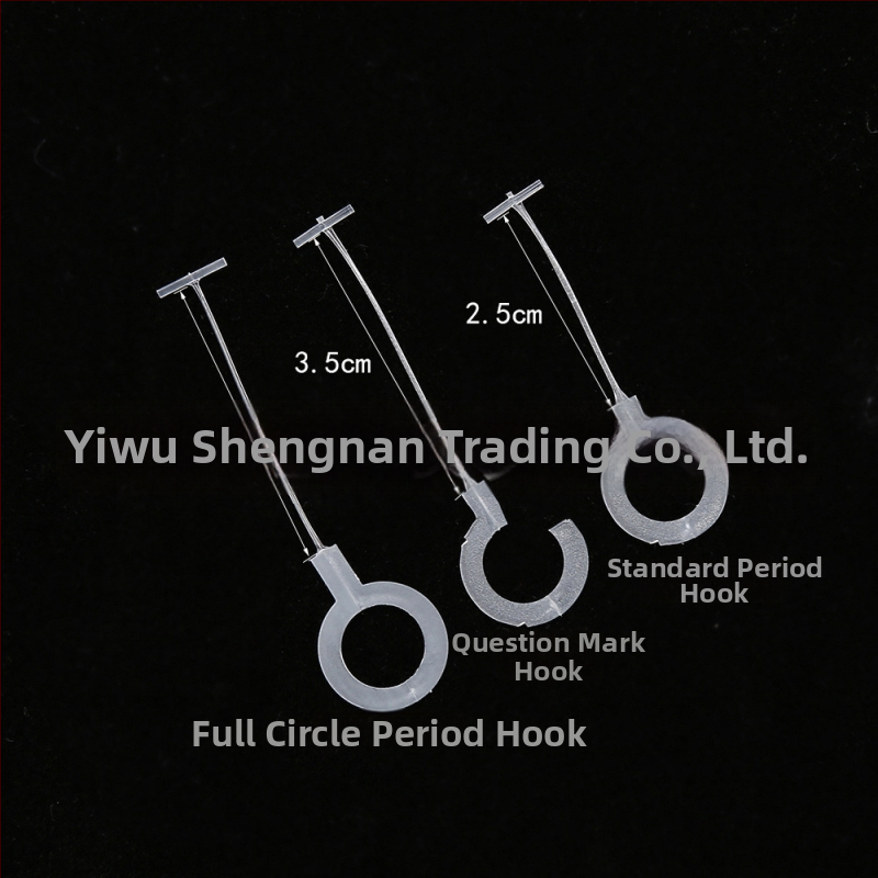 Plastikinis etikečių adatos rinkinys drabužių priedams