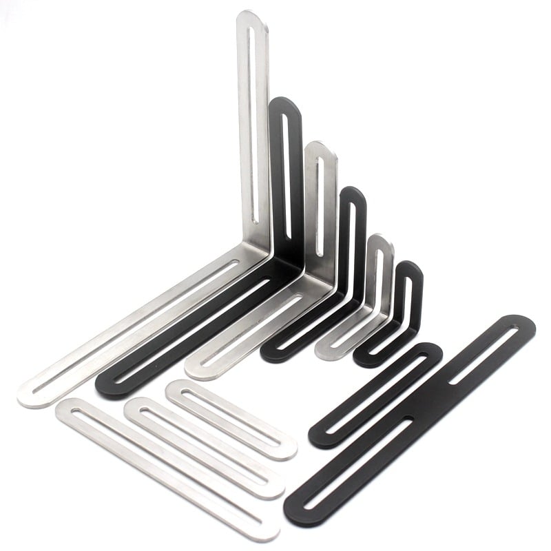 Reguliuojamos kampinis tiesus dalis iš nerūdijančio plieno – JC-0422 modelis, štampavimas, šiuolaikinis stilius