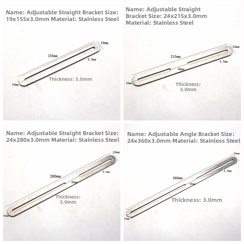 Reguliuojamos kampinis tiesus dalis iš nerūdijančio plieno – JC-0422 modelis, štampavimas, šiuolaikinis stilius