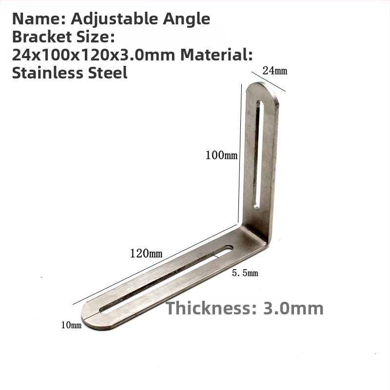 Reguliuojamos kampinis tiesus dalis iš nerūdijančio plieno – JC-0422 modelis, štampavimas, šiuolaikinis stilius