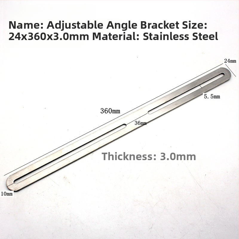 Reguliuojamos kampinis tiesus dalis iš nerūdijančio plieno – JC-0422 modelis, štampavimas, šiuolaikinis stilius