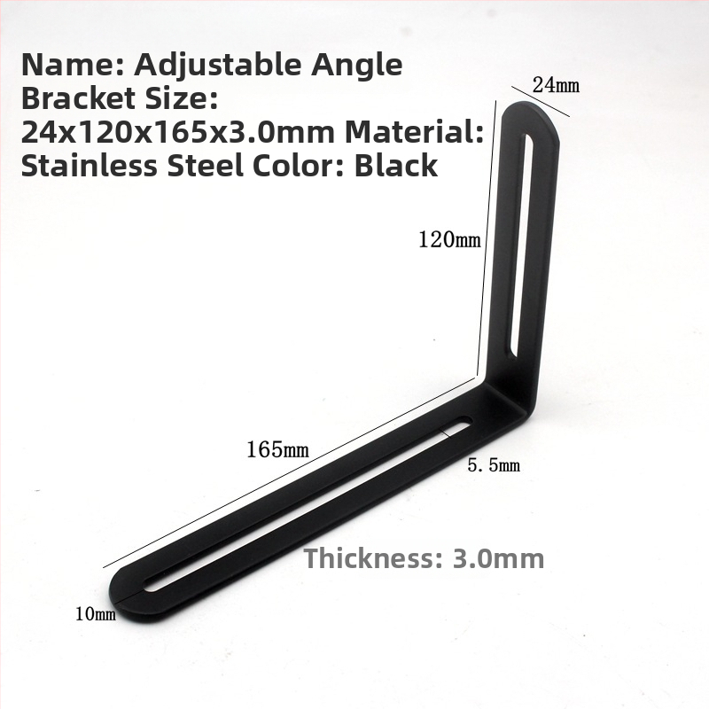 Reguliuojamos kampinis tiesus dalis iš nerūdijančio plieno – JC-0422 modelis, štampavimas, šiuolaikinis stilius