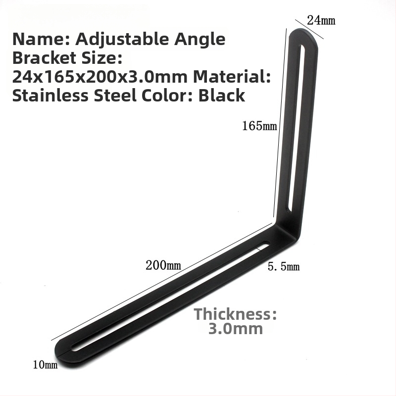 Reguliuojamos kampinis tiesus dalis iš nerūdijančio plieno – JC-0422 modelis, štampavimas, šiuolaikinis stilius