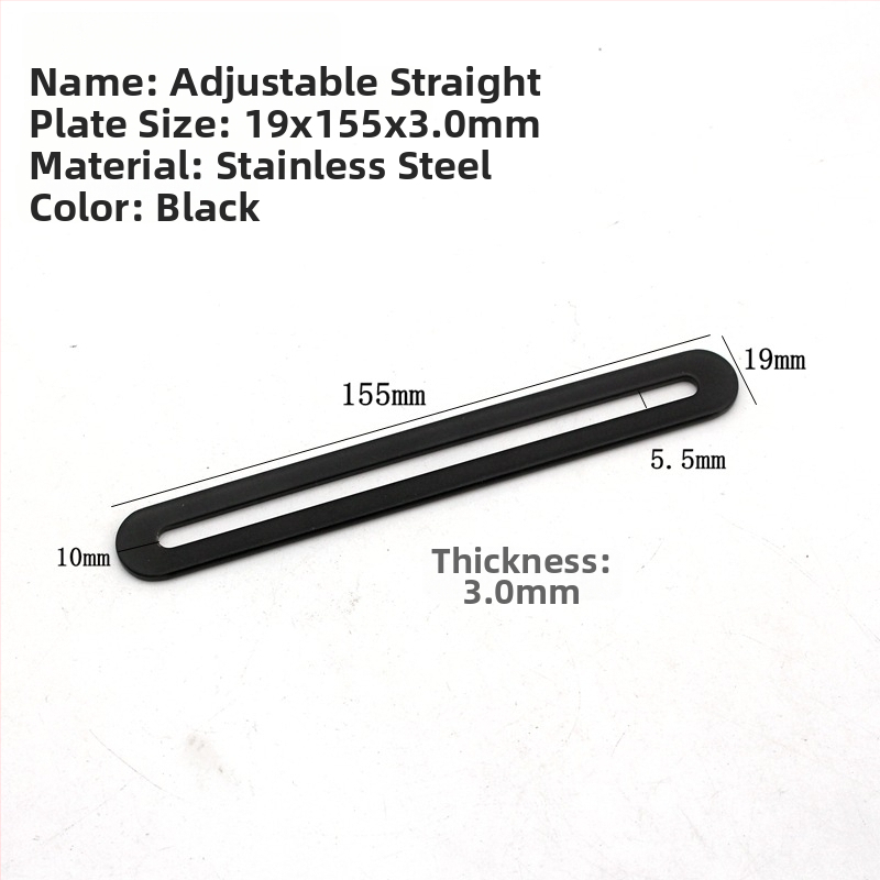 Reguliuojamos kampinis tiesus dalis iš nerūdijančio plieno – JC-0422 modelis, štampavimas, šiuolaikinis stilius