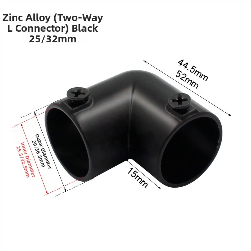 Nerūdijančio plieno tridimensinis T jungtis apvaliems vamzdžiams – modelis 20231017, prekės ženklas Jin ao ding, šiuolaikinio minimalistinio stiliaus