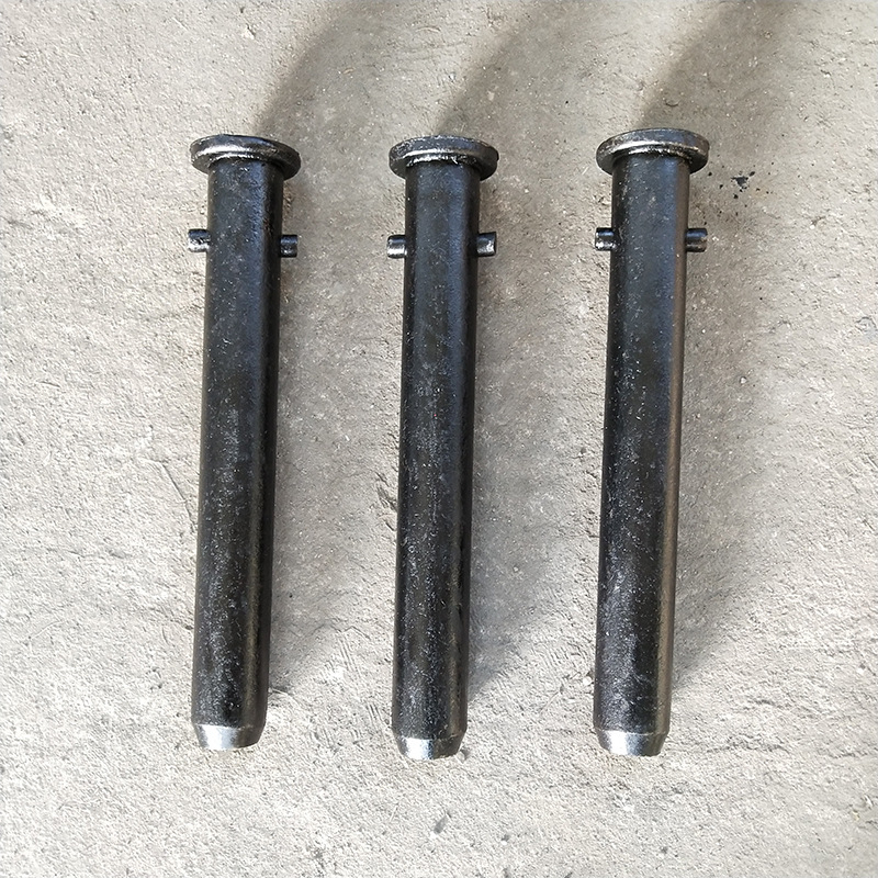 Щифт за връзка на миньорски вагон – фиксирано свързване, черно боядисан, GB879-86, Guangcheng