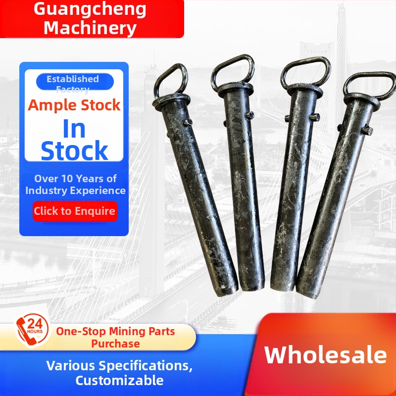 Щифт за връзка на миньорски вагон – фиксирано свързване, черно боядисан, GB879-86, Guangcheng