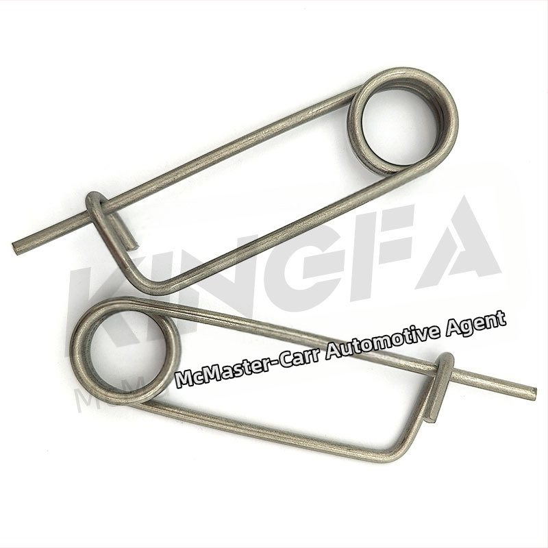 Split pin, nerūsējošais tērauds, McMaster-Carr, daļa 90026A107, standarts GB879-86