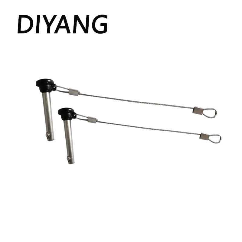 Galių plūdinio kaištis su nelaidžia virve ir greitu atleidimu; apsaugos ir pozicionavimo kaištis; paviršiaus apdaila: balta nikelio danga; medžiagos klasė: 4.8