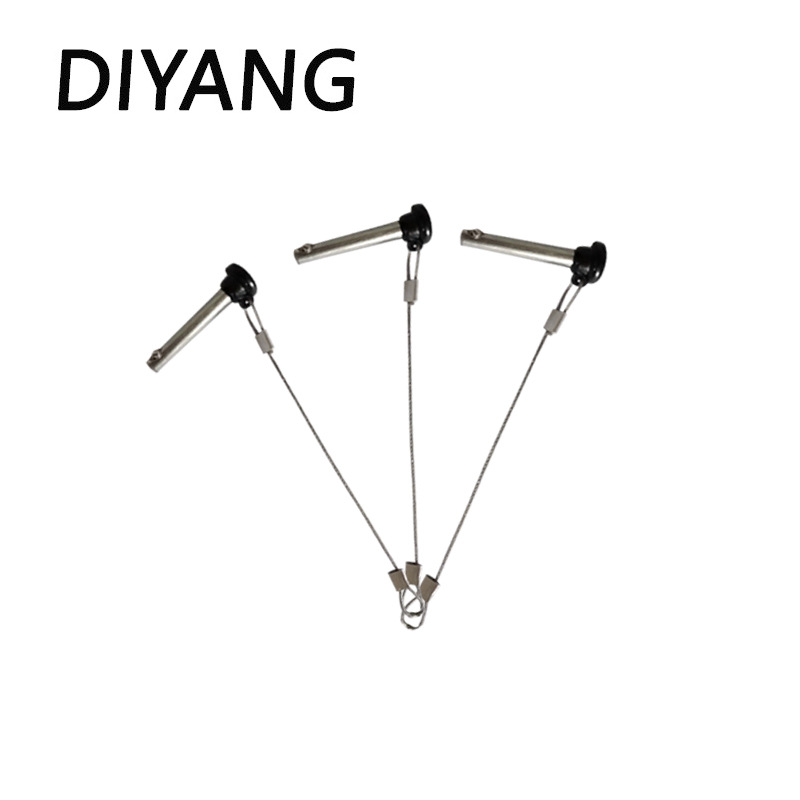 Galių plūdinio kaištis su nelaidžia virve ir greitu atleidimu; apsaugos ir pozicionavimo kaištis; paviršiaus apdaila: balta nikelio danga; medžiagos klasė: 4.8