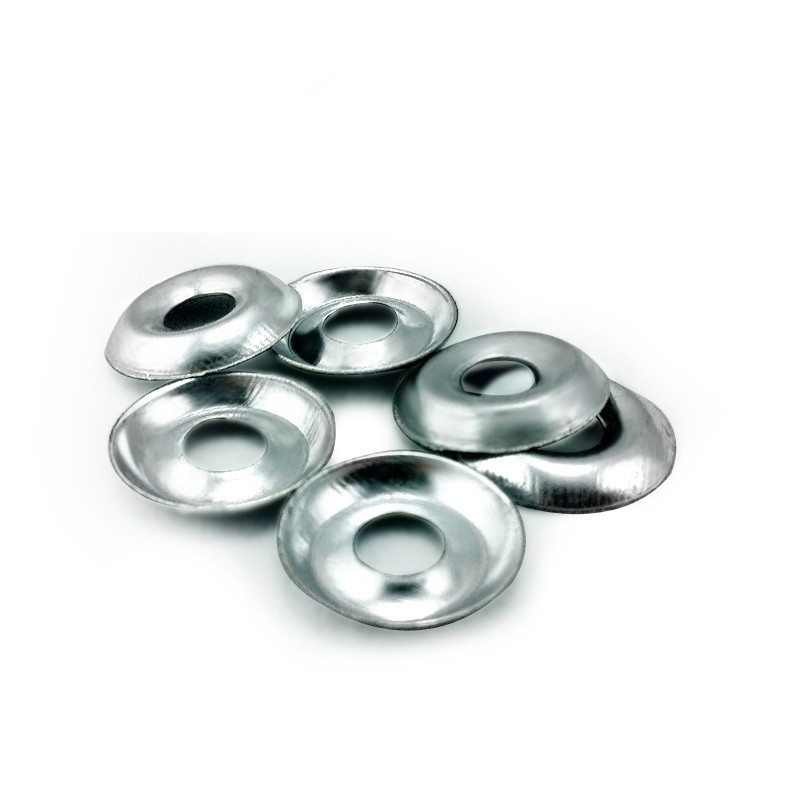 Fisheye шайба, чашоподобна назъбена, галванизирана, Q235 въглеродна стомана, клас А