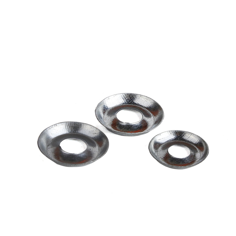 Fisheye шайба, чашоподобна назъбена, галванизирана, Q235 въглеродна стомана, клас А