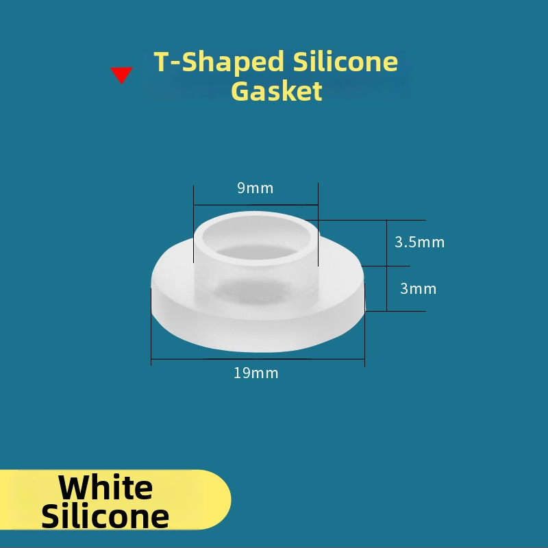Sandarinimo žiedas vandens įvado ir dušo žarnos prijungimui — silikoninis ir nitrilinis gumos sandariklis, Water in Heaven, šiuolaikinis minimalistinis stilius