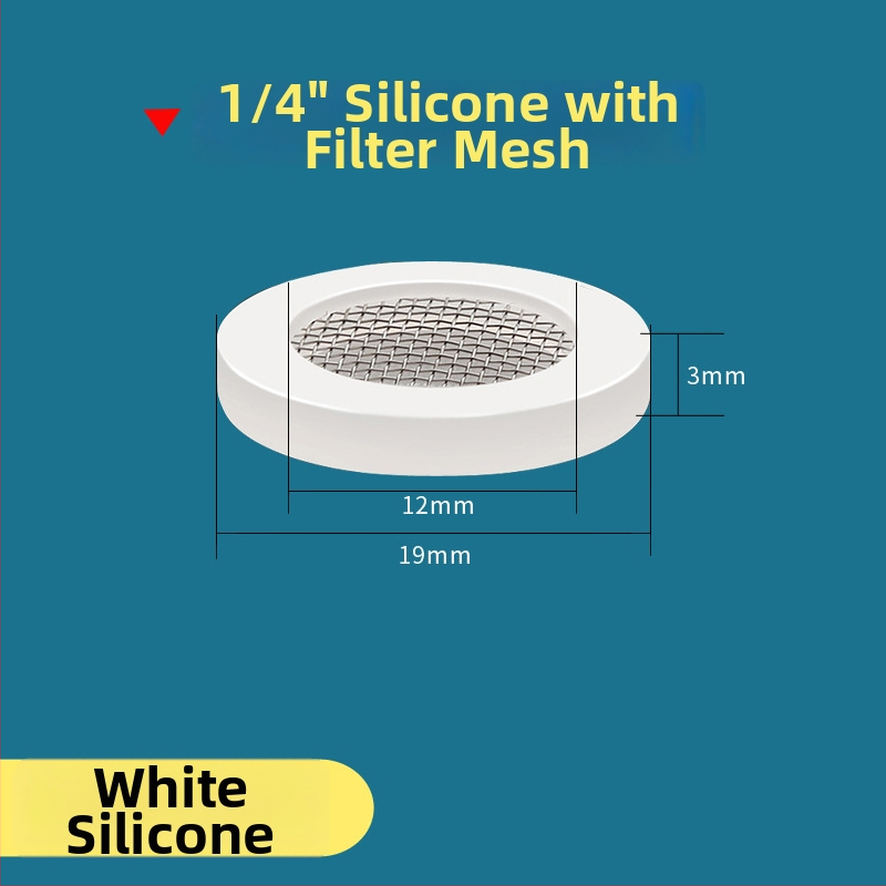 Sandarinimo žiedas vandens įvado ir dušo žarnos prijungimui — silikoninis ir nitrilinis gumos sandariklis, Water in Heaven, šiuolaikinis minimalistinis stilius