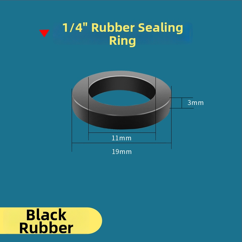 Sandarinimo žiedas vandens įvado ir dušo žarnos prijungimui — silikoninis ir nitrilinis gumos sandariklis, Water in Heaven, šiuolaikinis minimalistinis stilius