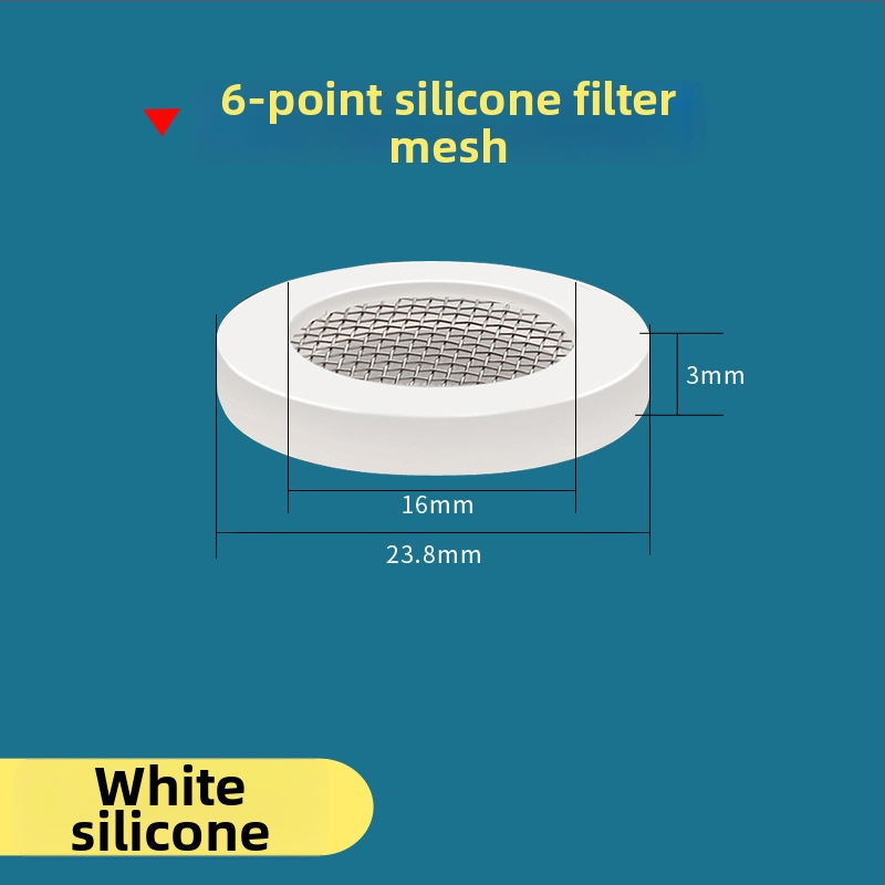 Sandarinimo žiedas vandens įvado ir dušo žarnos prijungimui — silikoninis ir nitrilinis gumos sandariklis, Water in Heaven, šiuolaikinis minimalistinis stilius