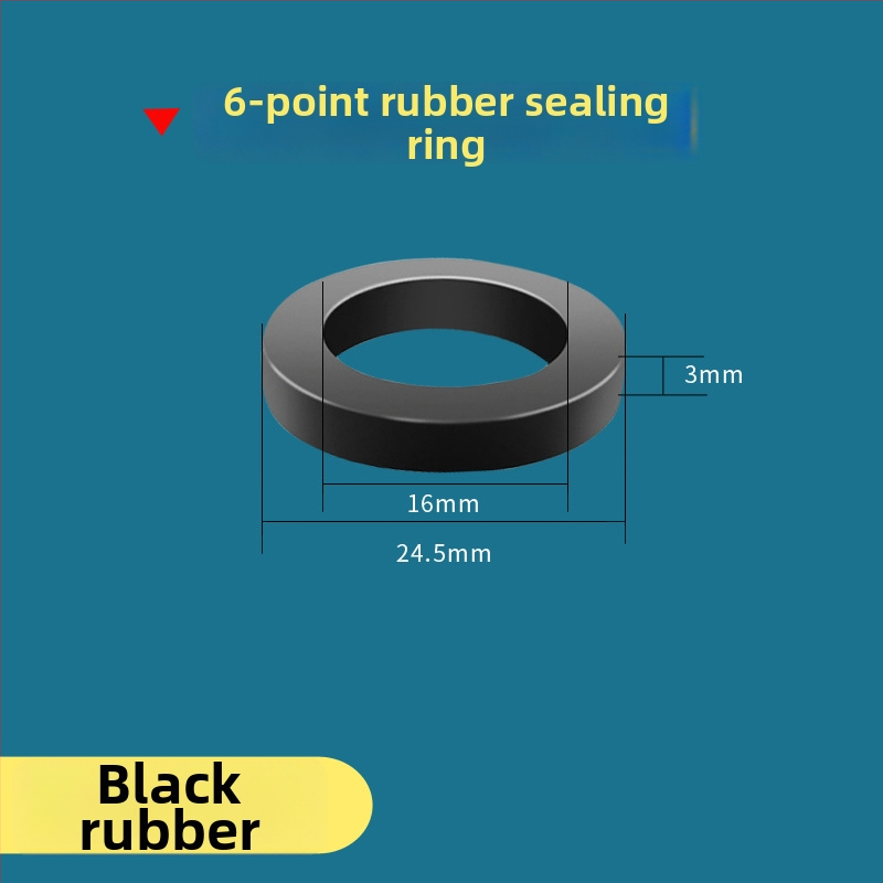 Sandarinimo žiedas vandens įvado ir dušo žarnos prijungimui — silikoninis ir nitrilinis gumos sandariklis, Water in Heaven, šiuolaikinis minimalistinis stilius