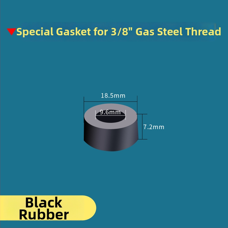 Sandarinimo žiedas vandens įvado ir dušo žarnos prijungimui — silikoninis ir nitrilinis gumos sandariklis, Water in Heaven, šiuolaikinis minimalistinis stilius