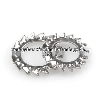 Išorinė dantyta plokštė užveržimo iš nerūdijančio plieno 304, 300 vnt., hrizantemos formos