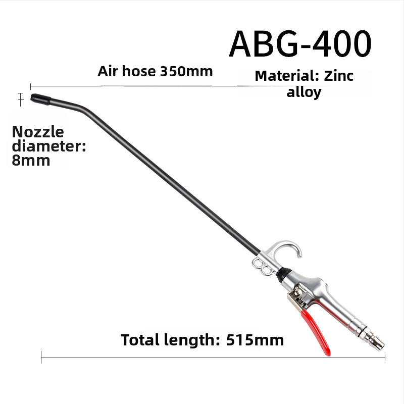 Sanyu AR-10 pneumatinė dulkių pūtimo pistoleto, aukšto slėgio dulkių šalinimui, plastiko-plieno stūmoklis, 0,15 kg