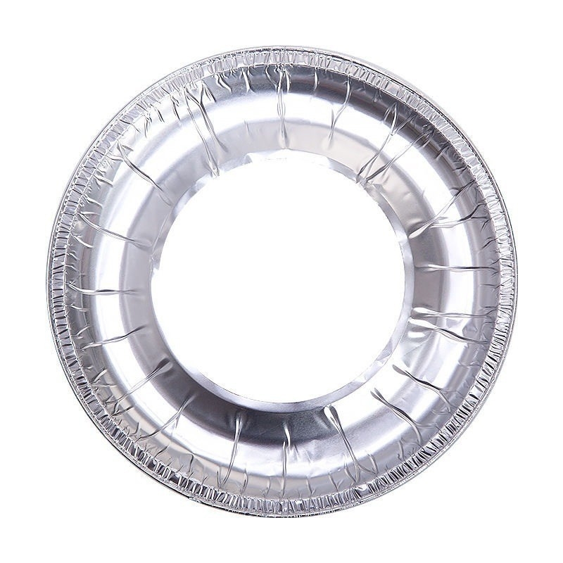 Covoraș de protecție din folie de aluminiu pentru aragaz, rotund, 50 microni, suport pentru aragaz, Dongsheng