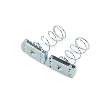 Galvanizuota spyru matočio C- formos plieno komponentui — stačiakampė diržo matica, priešslydžio varžtas, Prekė Building, Standartas JIS B1185-6-2010, Danga: galvanizuota, Klasė B, Tvirtumas 4.8