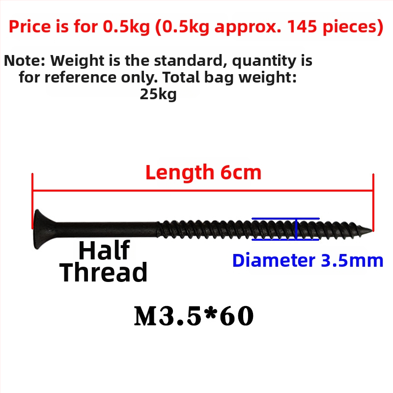 Snowteng pašurbjošas skrūves ģipsja plāksnei, iegriezta galva, fosfātēts pārklājums, 1022 oglekļa tērauds, GB14210