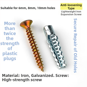 Ise ekspansiiv kruvi koos raua ekspansiotoru toruga, Neck Strength kaubamärk, klassid B ja C