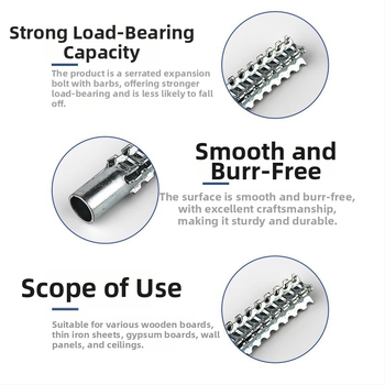 Ise ekspansiiv kruvi koos raua ekspansiotoru toruga, Neck Strength kaubamärk, klassid B ja C