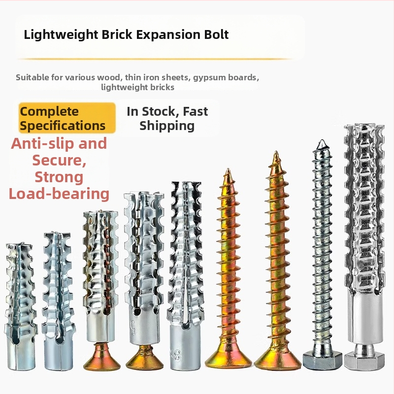 Ise ekspansiiv kruvi koos raua ekspansiotoru toruga, Neck Strength kaubamärk, klassid B ja C