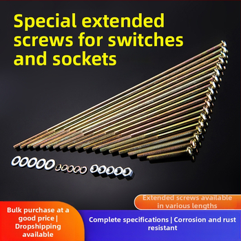 Slēdža paneļa skrūves – apaļās galvas, M4 vītne, GB/GB-T standarts