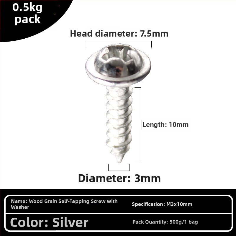 Галванизирани винтове с кръстосана плоска глава и резба за метални покривни листове и железни листове, клас 6.8