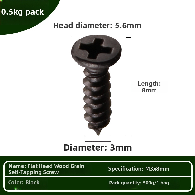 Галванизирани винтове с кръстосана плоска глава и резба за метални покривни листове и железни листове, клас 6.8